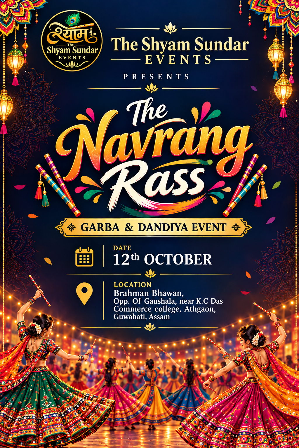 The Navrang Raas 2026 official poster